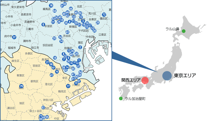 開発エリアマップイメージ
